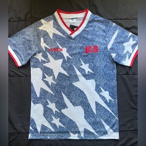 USA 1994 Retro Soccer Jersey Away Shirt Stars S-XL America